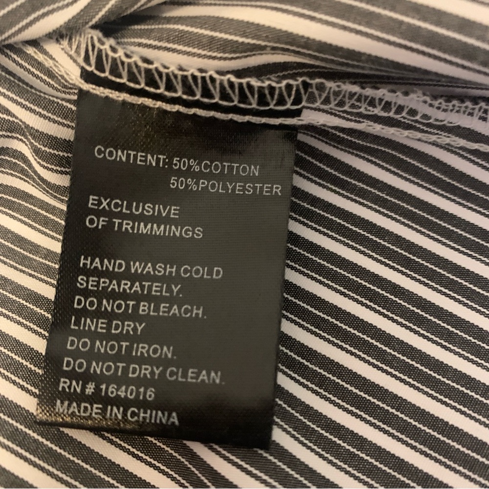 Calessa Embroidered Patchwork Split Round Neck Ti… - image 4